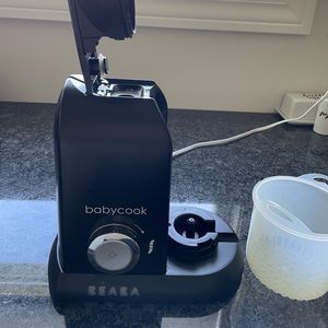 BEABA Babycook 4 in 1 Baby Food Maker, Processor, Steam and Blend, Large 4.5Cups